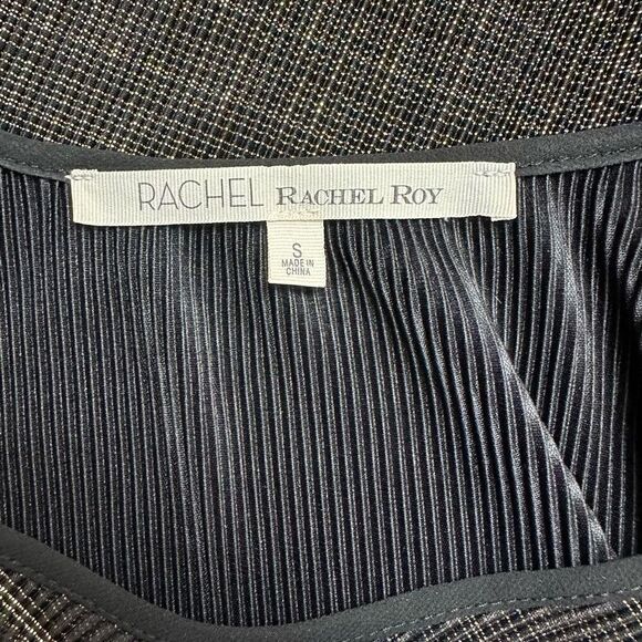 RACHAEL Rachael Roy gold shimmer tank top size S - Picture 6 of 9